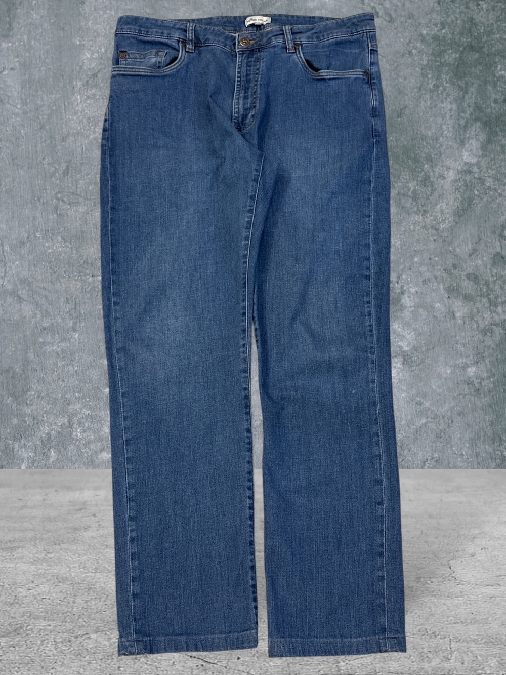 Peter Millar Men's Blue Denim Straight Leg Jeans 36x34